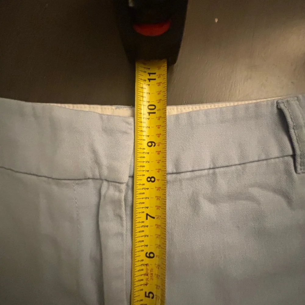 JCREW Women’s Light Blue Classic Chino Shorts Size 6 - Picture 10 of 14